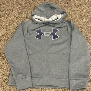 Under Armour women’s funnel neck hoodie.  Size Med.  EUC.
